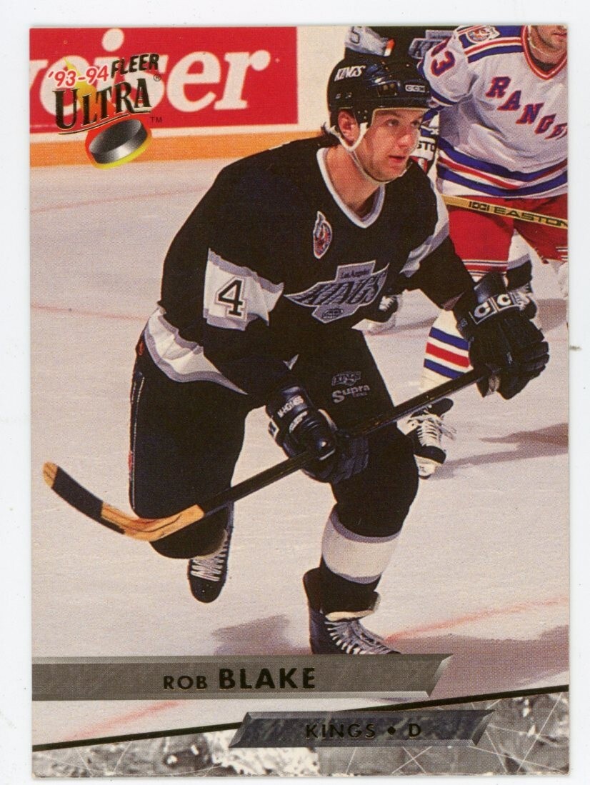 1993-94 Ultra Kings Hockey Card #24 Rob Blake HOF