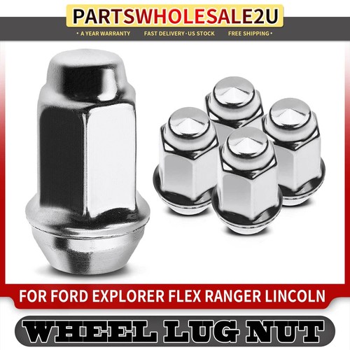 5x Front/Rear Wheel Lug Nut for Ford Explorer Flex Chrysler Cordoba