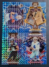 2023 Mosaic Football REACTIVE BLUE PRIZMS 251-380 with NFL Debut You Pick