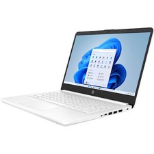 Hp Laptop Windows 11 S 14s-dq0020na 4/128gb Ssd Cel N4120 1.1ghz 14.0" Hd Silver