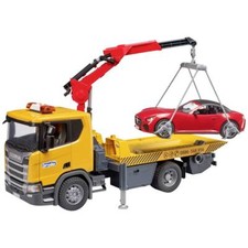bruder Scania Super 560R Abschlepp-LKW mit Ro...