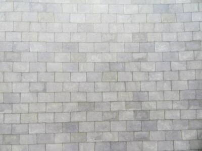 Melody Jane Puppenhaus Miniatur grau Schiefer Ziegeldach 1:24 Außentapete