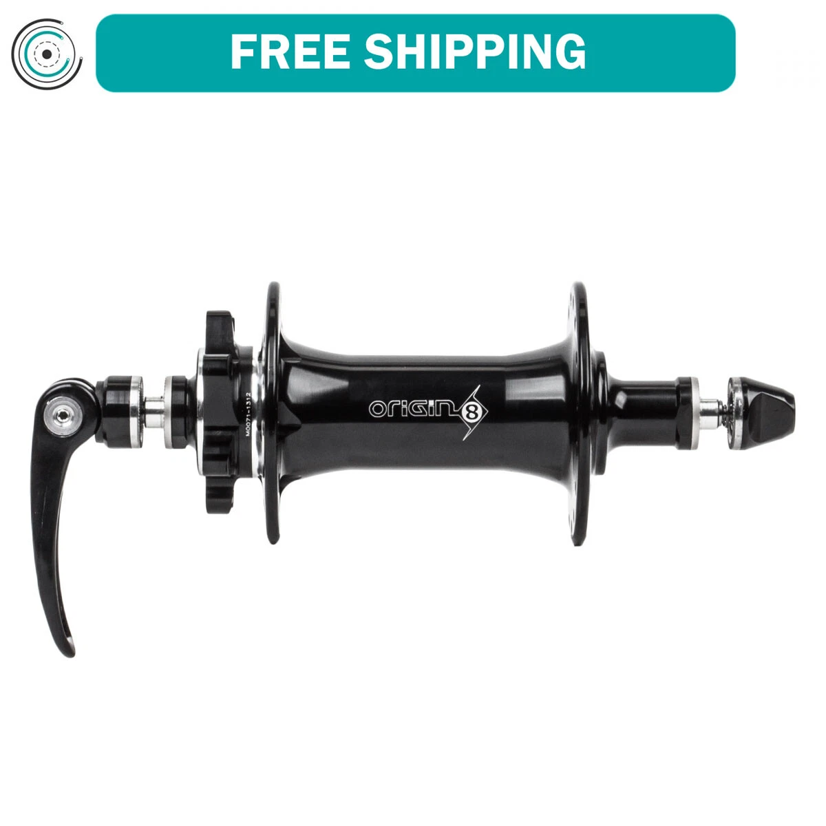 Origin8 FB 1100 Fat Bike Hubs FT 32H Blk Aluminum Hubs Sealed