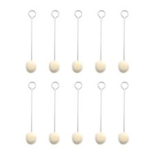 10/20 Pcs Leather Tool Accessories Wool Daubers Assisted Dyeing Wools Ball Brush