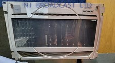 Calrec large Sigma DSP interface rack for digital audio desk  with below cards i