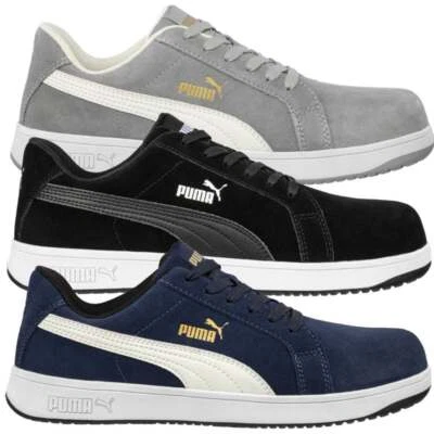 Puma Iconic Suede Low Safety Shoe Trainers - Trade - Composite Toe Cap 3- 14
