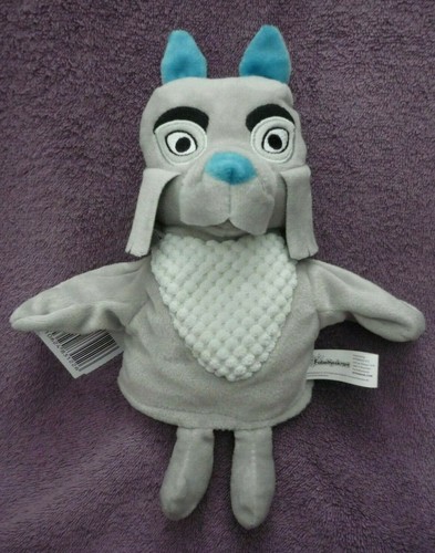 Learn & Play Fabeltjeskrant BORIS The WOLF Wild Dog Hand Glove Puppet Toy 29cm - 第 2/4 張圖片