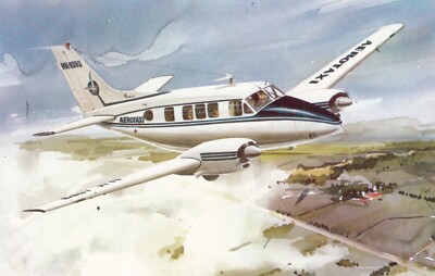 34685/ AK   AVIANCA   Beechcraft Queen 8-80 - ungebraucht