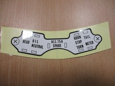 ADESIVO DECAL SCATOLA FUSIBILI