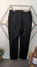 VINTAGE Lee Riders black denim jeans, size 14