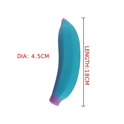 Banana Squeeze Stress Ball Stress Relief Animal Dinosaur Fidget Sensory Toys UK - Picture 66 of 79