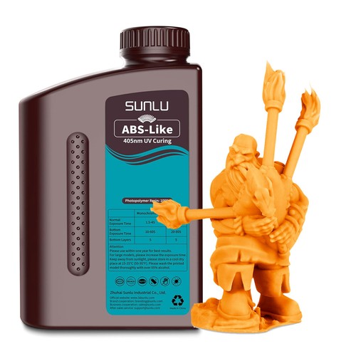(BUY 3 GET 1 FREE,Add 4)SUNLU Standard PLUS/ABS-Like/Nylon-Like 3D Resin 1KG - Bild 68 von 76