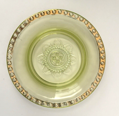 Antique Glass Butter Bottom only EAPG 1890s Uranium Ransom By Riverside ...