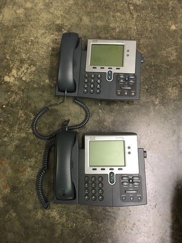 Lot of 2 Cisco IP Business Phones 7941 Series CP-7941G-V02