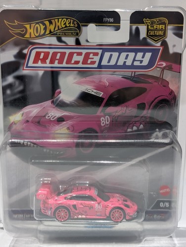 HOT WHEELS CAR CULTURE RACE DAY ROXY PORSCHE 911 GT3 R CHASE 0/5