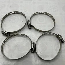 LOT OF 4 Ideal-Tridon 300SS SmartSeal 044 57/82mm Stainless Steel Hose Clamp ⭐