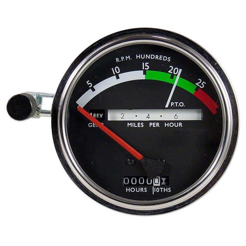 TACHOMETER FOR JOHN DEERE TRACTOR RED NEEDLE 2510 2520 3020 4020 PN RE206854