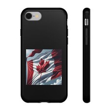 Canadian Flag Tough Case - Durable Phone Cover for Patriotic Canadians