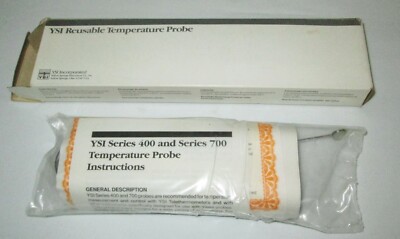 New YSI 708 Reusable Skin Temperature Probe - Free Shipping !!!!!!!