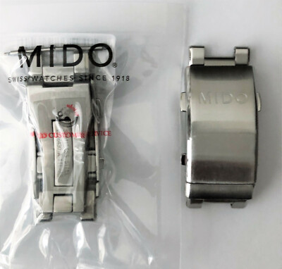 Original MIDO Ocean Star M026430A Deployment Buckle Clasp For Metal Bracelet