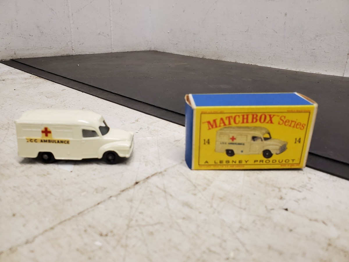 MATCHBOX 　No.14 　LOMAS AMBULANCE MATCHBOX LESNEY No 14 LOMAS AMBULANCE | eBay