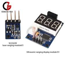 VL53L0X Laser Ranging Detector Sensor Module +Ultrasonic Distance Display Module