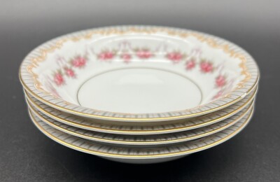 Noritake 5201 Ridgewood Set Of 4 Dessert Bowls 5.5  Made In Japan Read Desc.