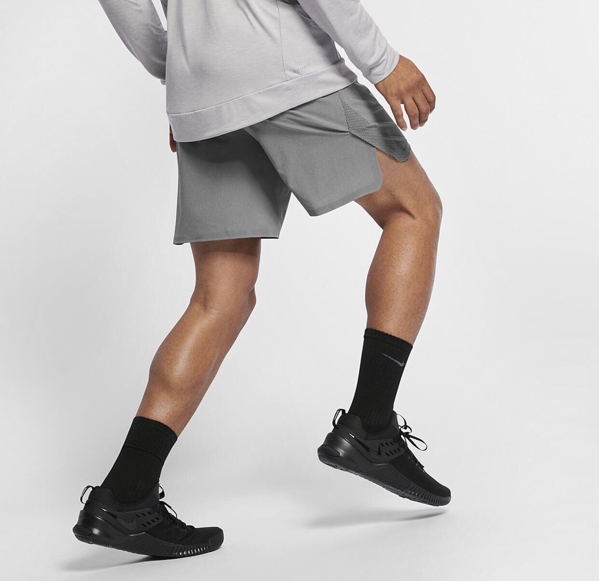 NIKE Flex 8” Training Shorts Gunsmoke/Atmosphere 885962 036 NIKE Flex 8” Training Shorts Gunsmoke/Atmosphere 885962 036