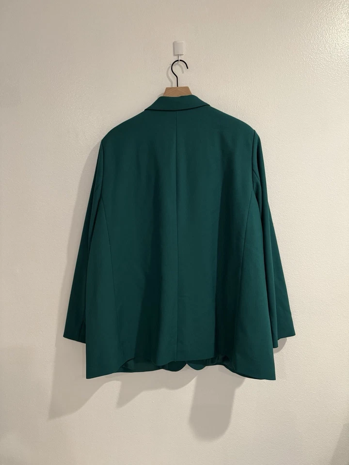Blazer para mujer H&M verde talla XXL NUEVO CON ETIQUETAS Foto 3 de 3