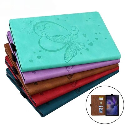 For Samsung Galaxy Tab A A7 A8 S7 S8 Tablet Case Wallet Leather Flip Stand Cover