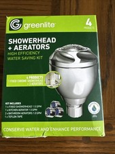Greenlite Shower Head Water Saving Kit Bathroom Kitchen Aerator - FAST SHIPPING