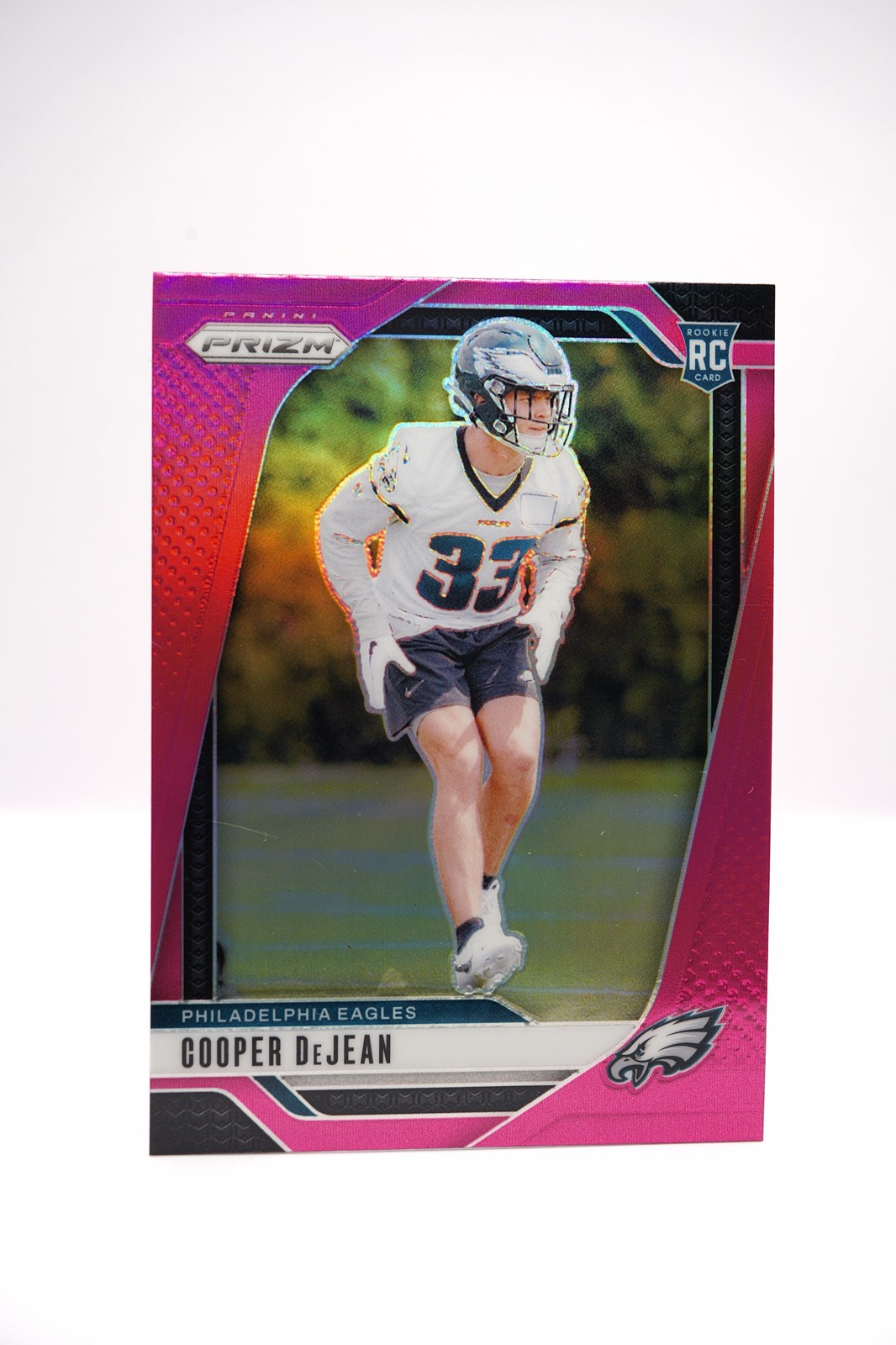 2024 Panini Prizm - Rookies Cooper DeJean #321 Pink Prizm (RC)