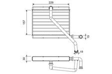 Wärmetauscher Innenraumheizung VALEO 811580 Aluminium für BMW 5er E39 Touring X5