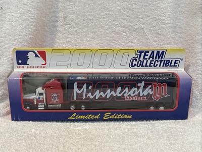 VINTAGE 2000 Minnesota Twins White Rose Collectibles Diecast Semi-Truck, NIP!