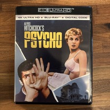 Psycho (Ultra HD, 1960) No 4k Or Digital. Blu-ray Only.