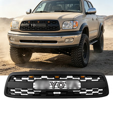 Front Bumper Grille Wleds Letters Black Grill For 2000 01 2002 Toyota Tundra