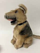 Dakin German Shepherd Plush Dog 9 inch Tan Black Stuffed Animal Realistic 1975