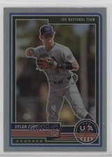2023 Panini USA Baseball Stars & Stripes Silver Prizm Dylan Cupp #44 a2v