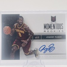 Jeremy Pargo 2012-13 Panini Momentum Momentous Rookies Auto #81 Auto RC