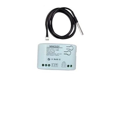 Zigbee Temperature Sensor Switch with Waterproof Probe,Phone App Remote 