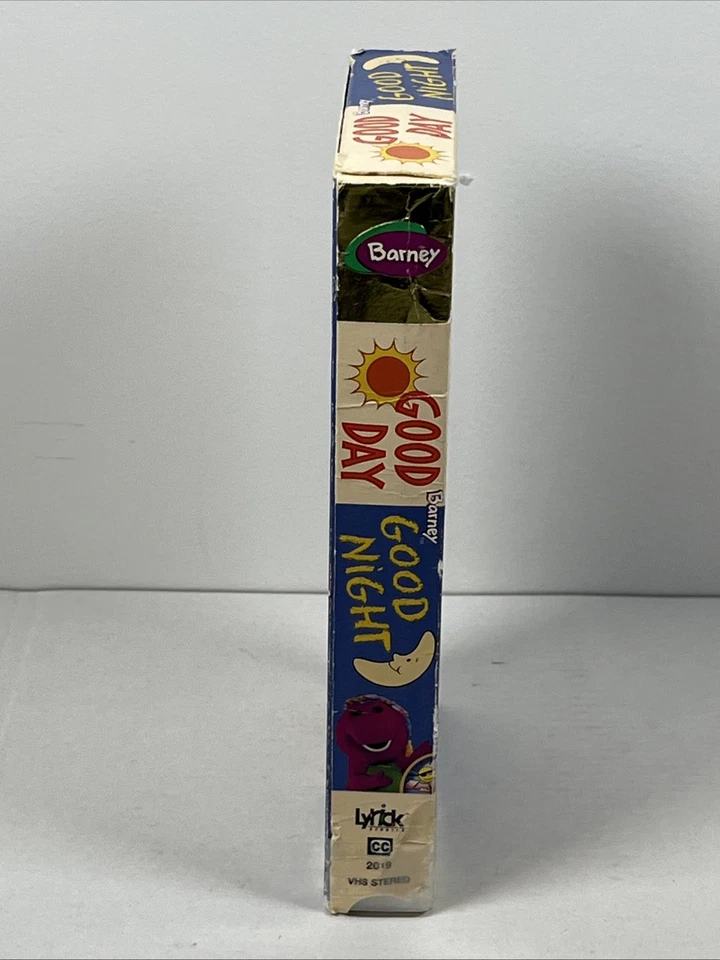 Barney The Dinosaur Good Day Good Night VHS Tape - TESTED - Image 4 of 4