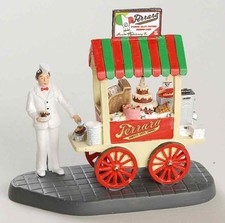 Carro Panadería Department 56 Navidad En La Ciudad Ferrara's - Con Caja 7673912