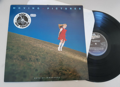 LP Rock Moving Pictures - Days Of Innocence (10 Song) CBS EPIC NETWORK
