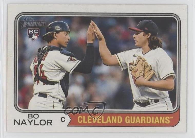 2023 Topps Heritage Image Variation SP Image Variation Bo Naylor #172 fm0