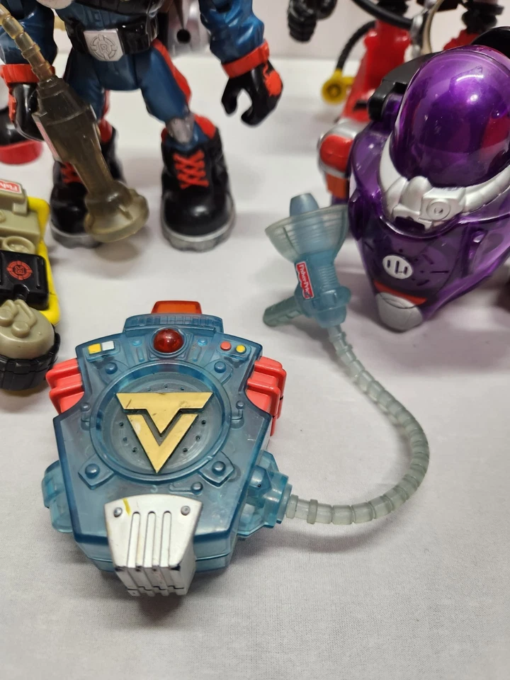 Vintage Fisher Price Rescue Heroes Assorted Action Figures Lot Early 2000s #3 - Image 2 of 4