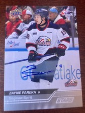 2021-22 Upper Deck CHL Canadian Hockey League Cards Checklist and Odds 32