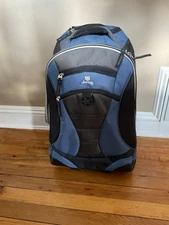 Genuine Jeep Rolling Backpack ~ 21” Carry-On Luggage Telescopic Handle NEW