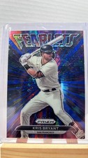 2022 Panini Prizm #FL-20 Kris Bryant Fearless Blue Donut Circles Prizm #/199