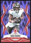 2025 Panini Phoenix Football Purple Seismic Chris Godwin #61