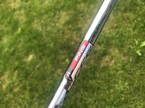 Ping G25 #9-Fer Point Noir Arbre Acier Flexible Régulier Main Droite - Photo 7/8